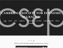 Tablet Screenshot of cambridgepluralism.org